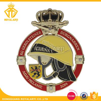 China 2019 Zinc Alloy/Iron /Brass Gerolsteiner Soft Enamel With 3D Carnival Medal for sale