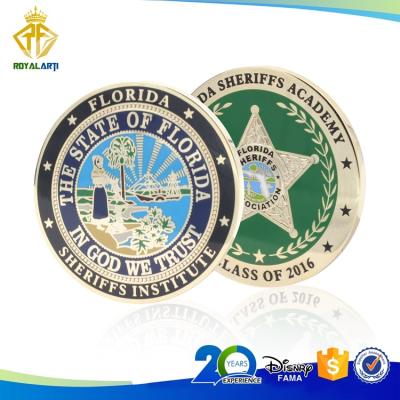 China Custom Europe USA Sheriffs Institute Challenge Hot-selling Coin for sale