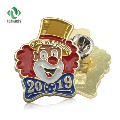 China Global Pin Badge Manufacturer Custom LOGO Hard Soft Enamel 3D Lapel Pins Gold Silver Metal Zinc Alloy Pins for sale