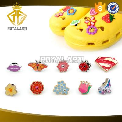 China High Quality Flower Soft PVC Washable Shoe Lovely Charm Decoration for sale