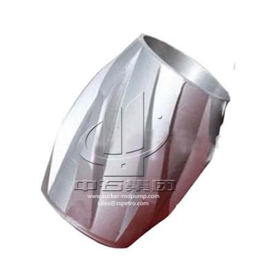 China Al - Alloy Spiral Bow Spring Centralizer Solid Body Centralizer for sale