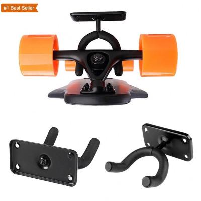 China Adult Istaride Skateboard Board Wall Hanger Clip Skateboard Wall Storage Rack Display Wall Rack and Longboard Display Stand Skateboard for sale