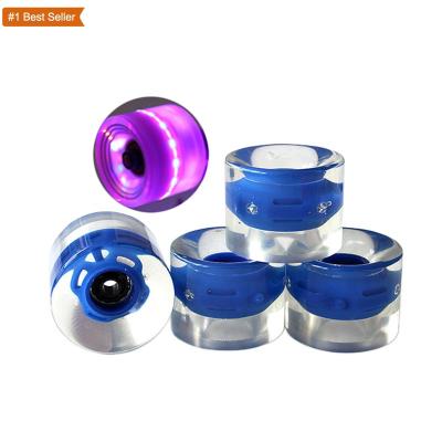 China Istaride Adult Good Quality Wholesale Custom Flashing Skateboard 60*45Mmmm Skateboard Skate-Rader Board Led Flash Wheels for sale