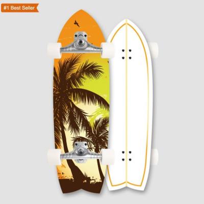 China Custom Adult Istaride Surf Skate Deck Women Men Land Surfing Skateboard Outdoor Surfskate 32Inch For Beginners for sale