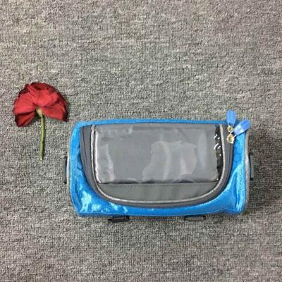 China Istaride Waterproof Frame Bag Bicycle Phone Holder Cycling Front Top Tube Pouch Bike Storage Recycling Bags for sale