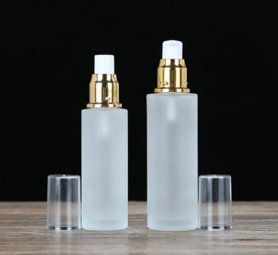 China Personal Care Portable Glass Separate Bottle Pressed Spray Glass Bottle for sale