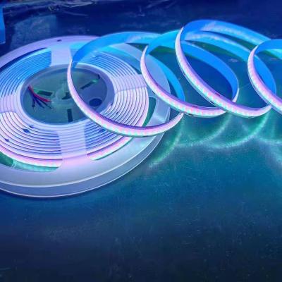 China Flexible COB LED Panel 12V/24V RGB IP20 Project Silicone Non Waterproof Tube Flexible Strip for sale