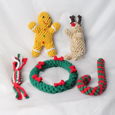 China Sustainable 2023 Amazon dog bite toy pet Christmas toy for sale