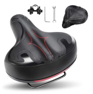 China Nanhu OEM Available Durable Road Bike Seat Bike Saddle MTB Mountain Bicycle Cushion Carbon Men Leather Shell Steel Style for sale