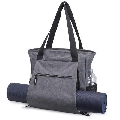 China Nanhu Handled Yoga Mat Tote Sling Carrier Large Yoga Mat Bag for sale