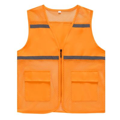 China Factory direct supply anti-pilling safety vest voluntary traffic safety vest work vest for sale