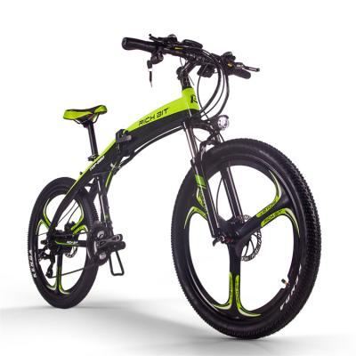 China Wholesale Aluminum Alloy Mountain Bike Battery Hidden Electric Bike 26inch 21speed Folding Bike for sale