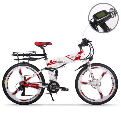 China Wholesale Cheap Aluminum Alloy Bicycle 26 Inch Foldable Battery Ebike Ebike For Adult Men for sale