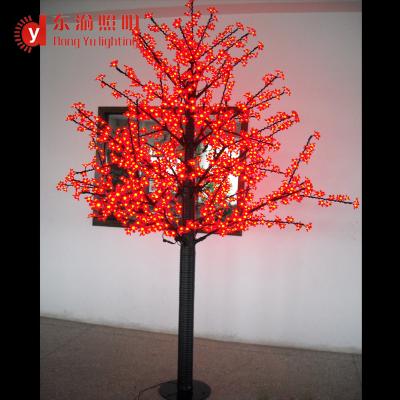 China Garden Giant H: 5M Outdoor Artificial Japanese Cherry Blossoms Lighted Led Tree for sale