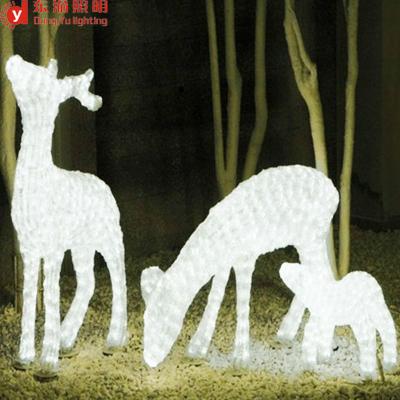 China Indoor and outdoor decorative outdoor decoration waterproof Christmas IP44 led reindeer light for sale