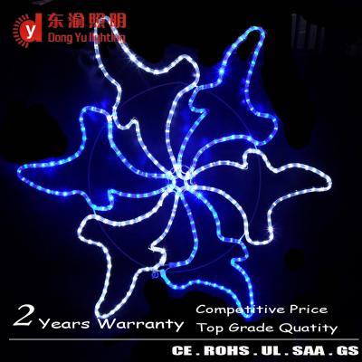 China 2d Store Coast LED Warm White Color String Light Snowflake Pattern Light for sale