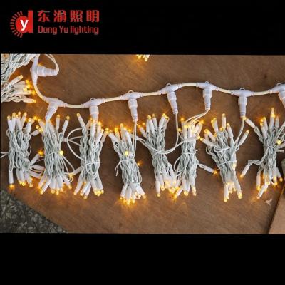 China Outdoor Rubber Garden LED String Light Led Lights String Waterproof Christmas Lights Decorations IP67 for sale