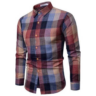 China Factory Direct Sales Soft Sleeves Long Formal Shirts 100% Cotton Mens Wrinkle Free for sale