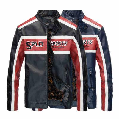 China Factory Directly Work Warm Handsome Soft Handsome Cool Wholesale Men Leather Jacket for sale