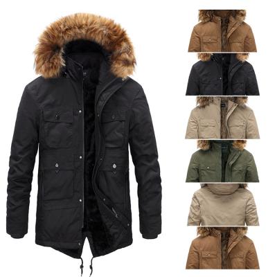 China Soft Cotton Warm Selling Fashionable Winter Thickened Warm Casual Mens Coats for sale