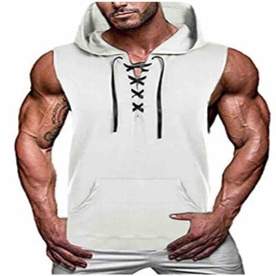 China Wholesale Supply Men's Factory Breathable Quality Cheap Price Sleeveless T-shirt 2021 for sale