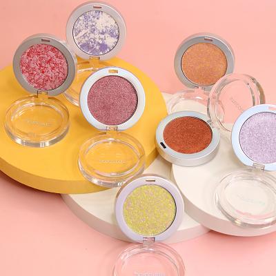 China Various Types Makeup Eye Eyeshadow Palette Waterproof High Quality Durable Elastic Simple Glitter for sale