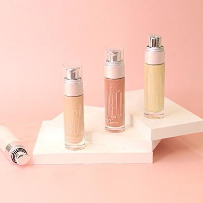 China Brighten Private Label Custom Beauty Pre-Makeup Lotion Brighten Makeup Control Skin Luminous Primer for sale