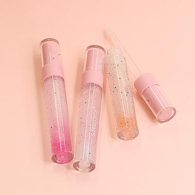 China High Grade Private Label Pink Waterproof Cosmetics Lip Gloss Gradient Labial Glair for sale