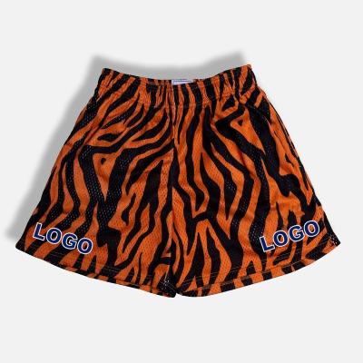 China NEW Summer OEM Gym Workout Sublimation Custom Pocket Mens Breathable Mesh Shorts POWER04 Logo High Quality Basketball Polyester for sale