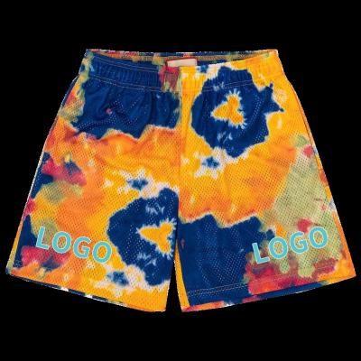 China Men's Inseam 5 Inch Sublimation Print Basketball Gym Wholesale All Over Summer Breathable OEM Shorts Mesh Shorts Unisex Custom Made ES002 for sale