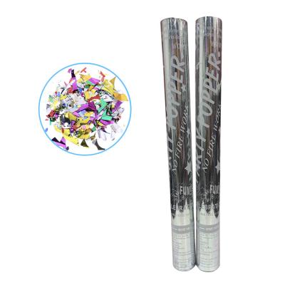 China Popular Wholesale Paper Tube Birthday Wedding Confetti Shooter Party Supplies Decorations Party Snaps Confetti Cannon For Kids for sale