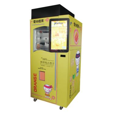 China Hotel School Restaurant Commercial Newsaier Orange Juice Vending Machine Freshly Squeezed Orange Juicer Vending Machine for sale