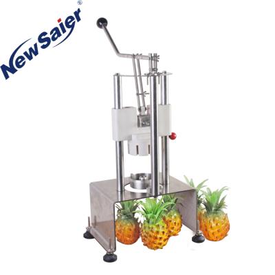 China Hot Snacks Factory Sale Pineapple Peeler Manual Pitting Peeler Machine for sale