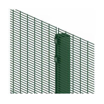 China Quickly Shipping Galvanized Or Powder Coated Low Carbon Steel Wire Mesh Fence Panels 358 Anti-climb Security for sale