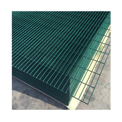 China Galvanized Or Powder Coated Cheap Cost Galvanized Anti Climb Security Fence 358 Welded Mesh Fence Panels for sale