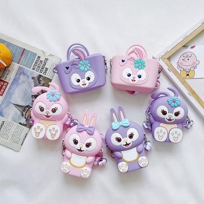 China Fitget Toy Bag Simple Dimples Push Bubble Unicorn Pop Handbags Wallet Purses Daily Life Christmas Gift for Little GirlHot Salt for sale