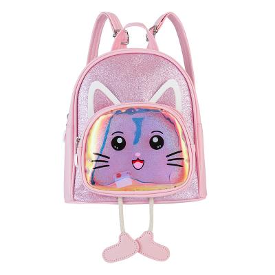 China Fashion Kindergarten Girls Kindergarten Girls Cute Doll Backpack Tiny Glitter Backpack For Doll for sale