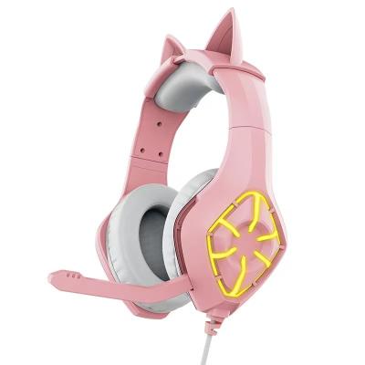 China Headphone Amazon Success Led Earphone Cat Ear Headphone G102 PC Headset for sale