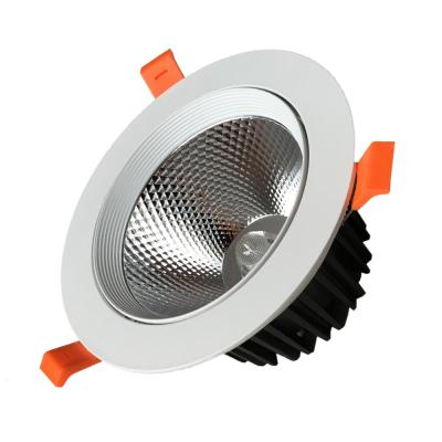 China Aluminum alloy living room led downlight 55mm small size mini light cutout aluminum led down lights 3w for sale