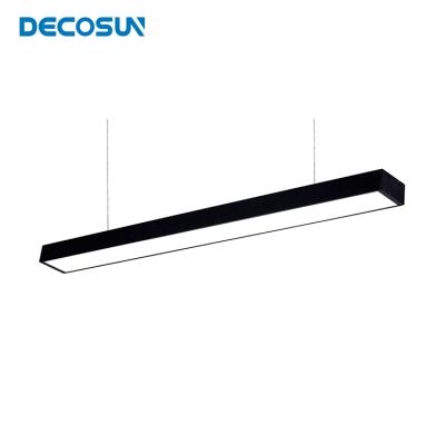 China School Foshan Factory CE Surface Mounted 1.2m 2.4m 18w 36w 54w Suspension Pendant Led Linear Light for sale