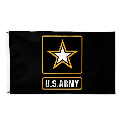 China Wholesale Hot Selling 3X5 FT Stock 100% Polyester US Army Star Flag for sale