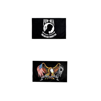 China OEM 3x5ft POW Mia Eagle Outdoor Running Flag You Are Not Forgotten POW POW MIA Flag for sale