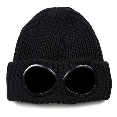 China JOINT New Design Outdoor Cotton Ski Knit Goggle Cap for sale