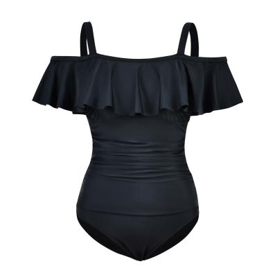 China Customization Off-the-Shoulder Design Breathable Swimwear With Straps For Tight Cut Women's Swimsuit for sale