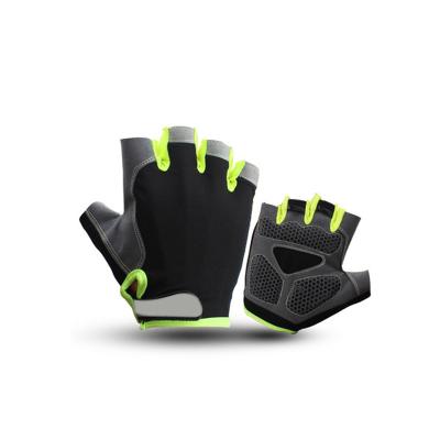 China Mesh Breathable Climbing Cycling Racing Outdoor Sports 3D Fingerless Skidproof Glove Gel Unisex Bike Gloves Manufacturer for sale