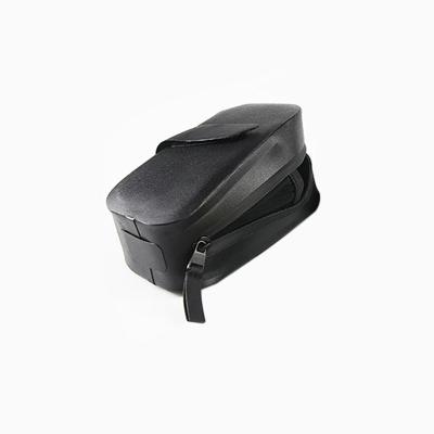 China Water Proof RTS PU Leather Bicycle Travel Case Free Sample Hard Bike Bags Scooter Electric Bicycle EVA Storage Saddle Bag for sale