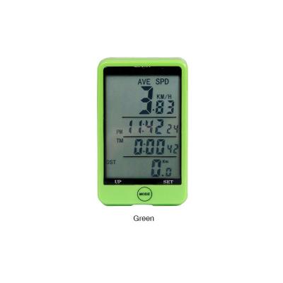 China Wireless Speed ​​Sensor Smart Backlight Big Screen Hot Sales MTB Road Bike Sports Multifunctional GPS Code Table Bike Computer Helmet Mount Computer Bike for sale