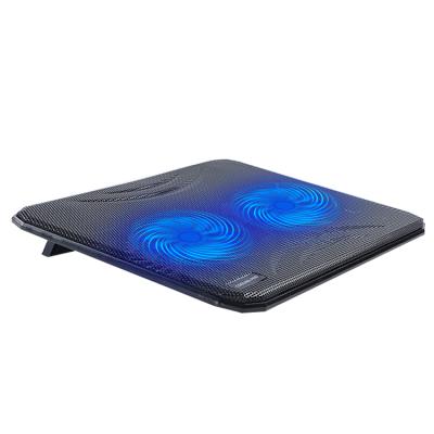 China 14-17 Inch Cooling Pad Cooling Pad Dual Fan Notebook Wholesale Radiator for sale