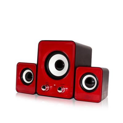 China No Noise 2.1 Multimedia Subwoofer Mobile Phone USB Small Laptop Mini Home Sound Speaker for sale