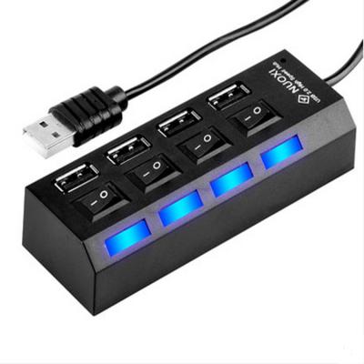 China 4 in 1 USB PORT USB HUB PD Charger High Speed ​​USB 2.0 Hub for Matebook with Single Support Switch 4 Port HUB for sale